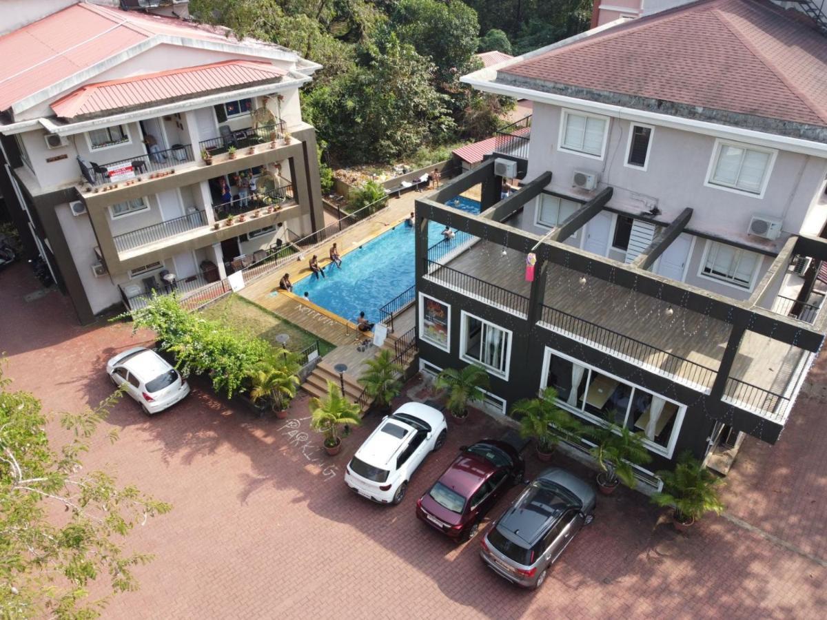 4Bhk Stunning Apartment With Pool 2Bhkx2 Gamle Goa Eksteriør billede
